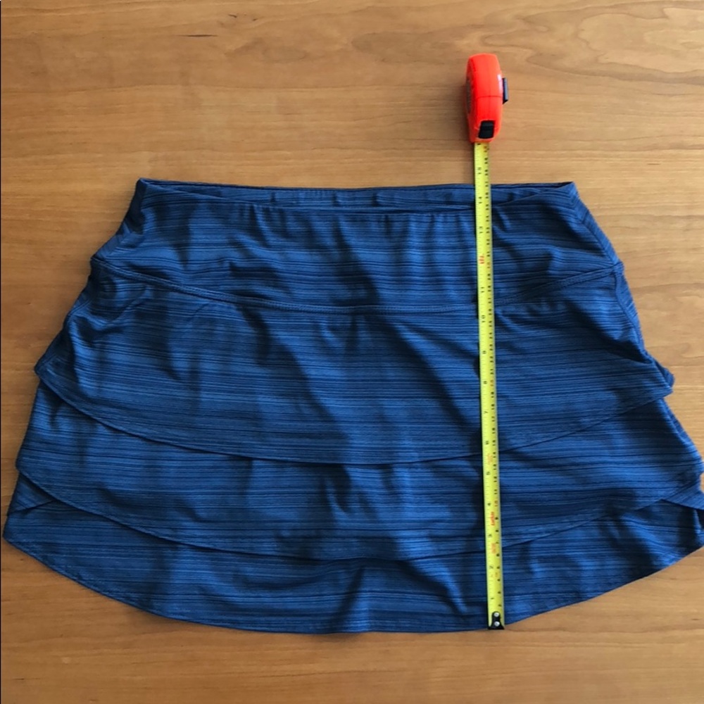 Athleta Stripe Swagger Skort Size M